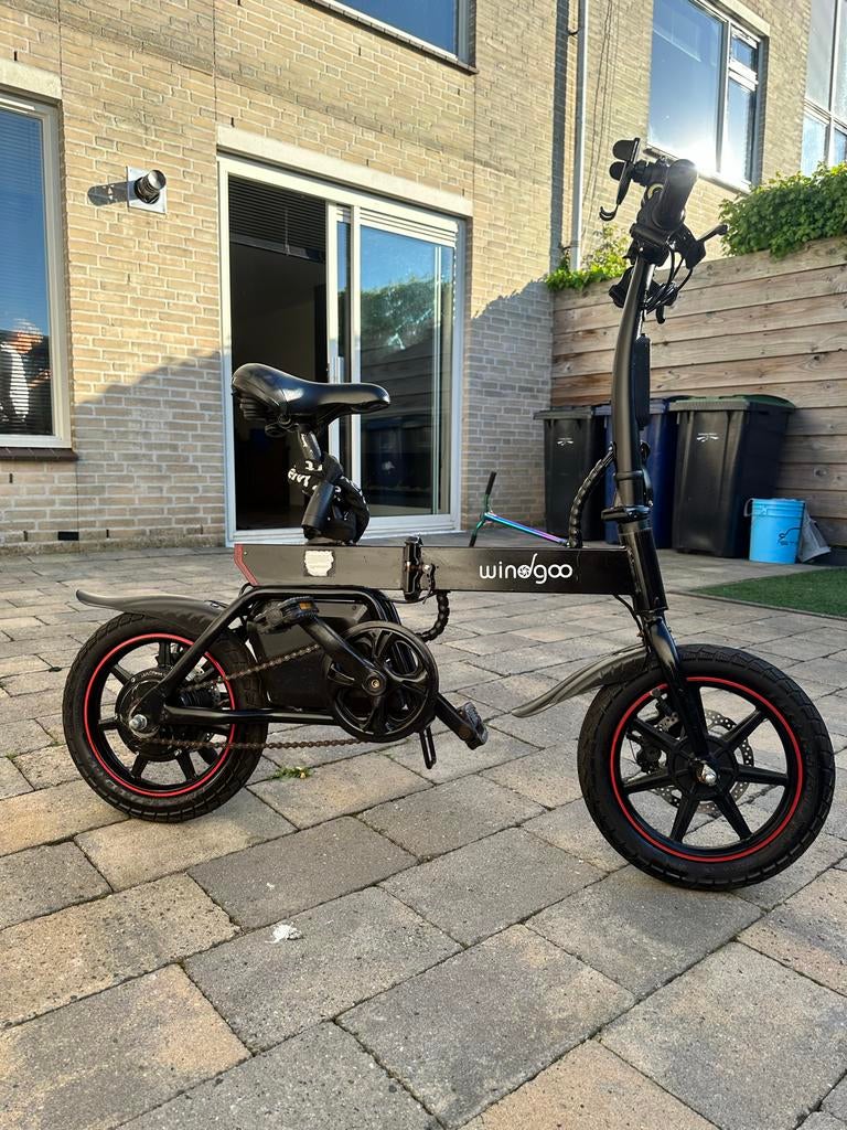 Windgoo B20 opvouwbare elektrische fiets, Fietsen en Brommers, Elektrische fietsen, Overige merken, Ophalen of Verzenden, Zo goed als nieuw