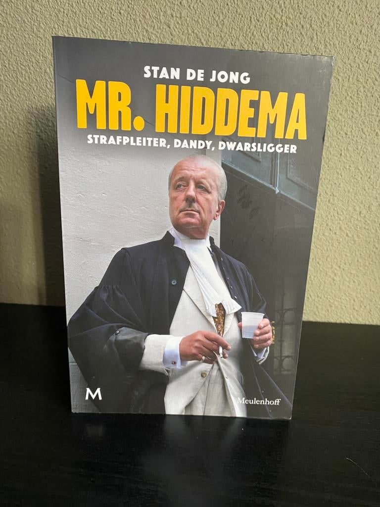 mr. Hiddema strafpleiter, dandy, dwarsligger Stan de Jong, Boeken, Ophalen of Verzenden, Nieuw, Overige