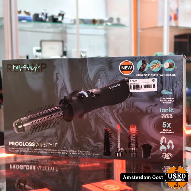 Revamp Airstyle 5-in-1 Multistyler | Nieuw in Doos, Sieraden, Tassen en Uiterlijk, Uiterlijk | Haarverzorging, Nieuw