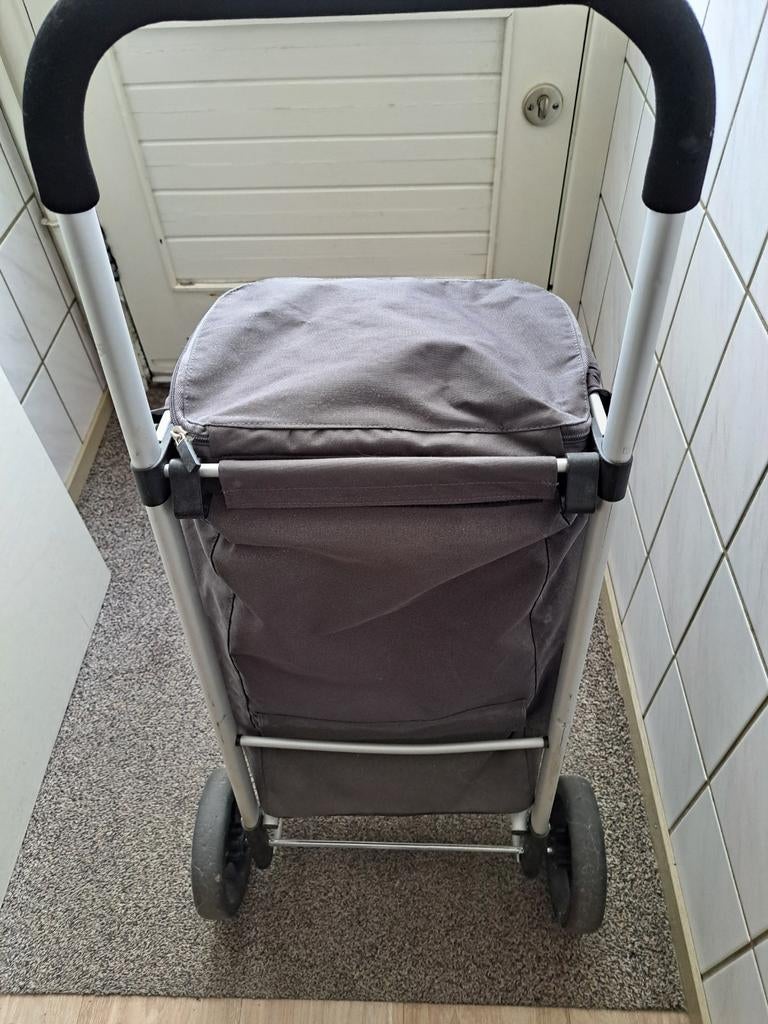 Boodschappen trolley, grijs., Ophalen of Verzenden, Zo goed als nieuw