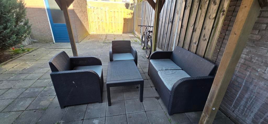 Loungeset 4-delig, Ophalen