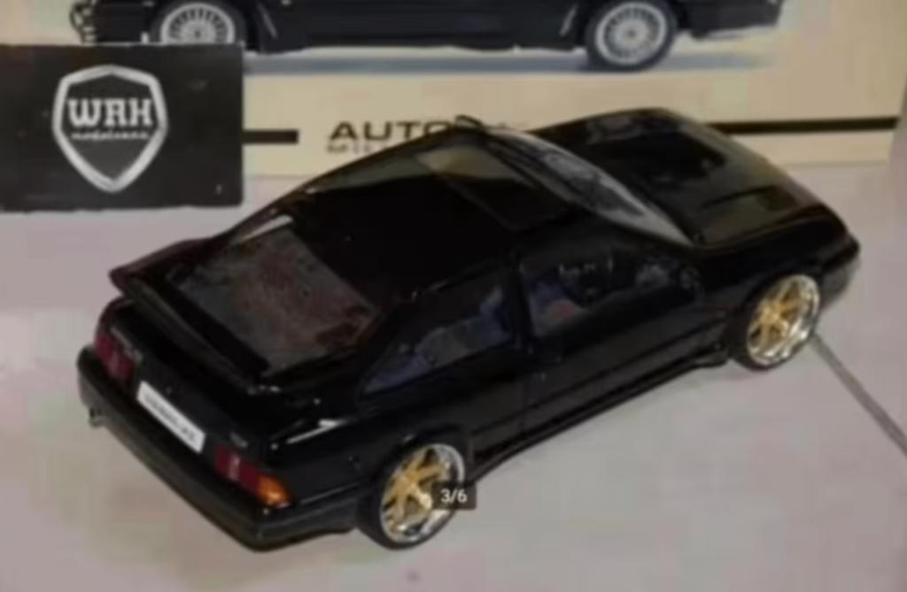 SALE !! 1:18 FORD SIERRA RS black Autoart CUSTOM in doos WRH, Hobby en Vrije tijd, Modelauto's | 1:18, Verzenden, Zo goed als nieuw