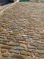 55m2 Oud gebakken waaltjes / 5 duimers / klinkers, Ophalen, Gebruikt, Keramiek, Klinkers