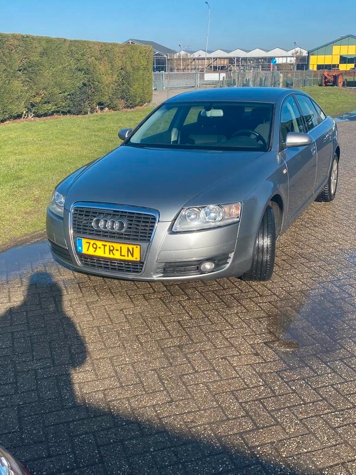 Audi A6 2.4 V6, Auto's, Audi, Particulier, A6, Benzine, Euro 5, D, Sedan, Automaat, Origineel Nederlands, Zilver of Grijs, Grijs