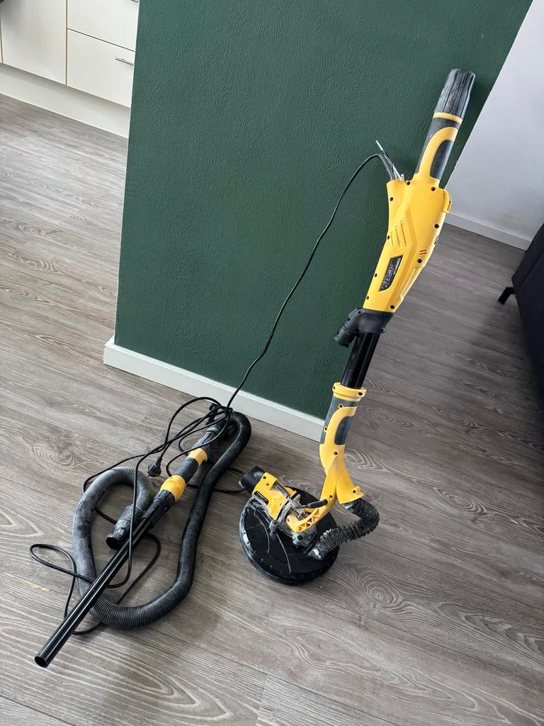 Powerplus telescopische wand- en plafondschuurmachine, Ophalen of Verzenden, Gebruikt, 600 tot 1200 watt, Overige typen