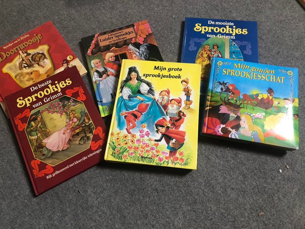 Sprookjesboeken: Mijn grote sprookjesboek, Grimm, Efteling, Boeken, Sprookjes en Fabels, Ophalen of Verzenden, Zo goed als nieuw