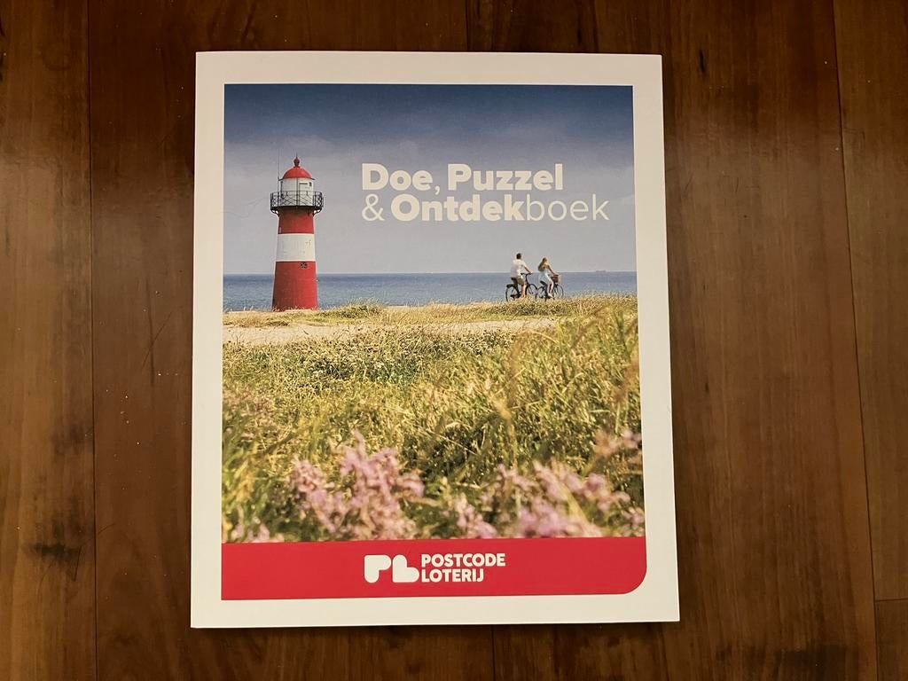 Doe, Puzzel & Ontdekboek Postcodeloterij, Ophalen of Verzenden, Nieuw