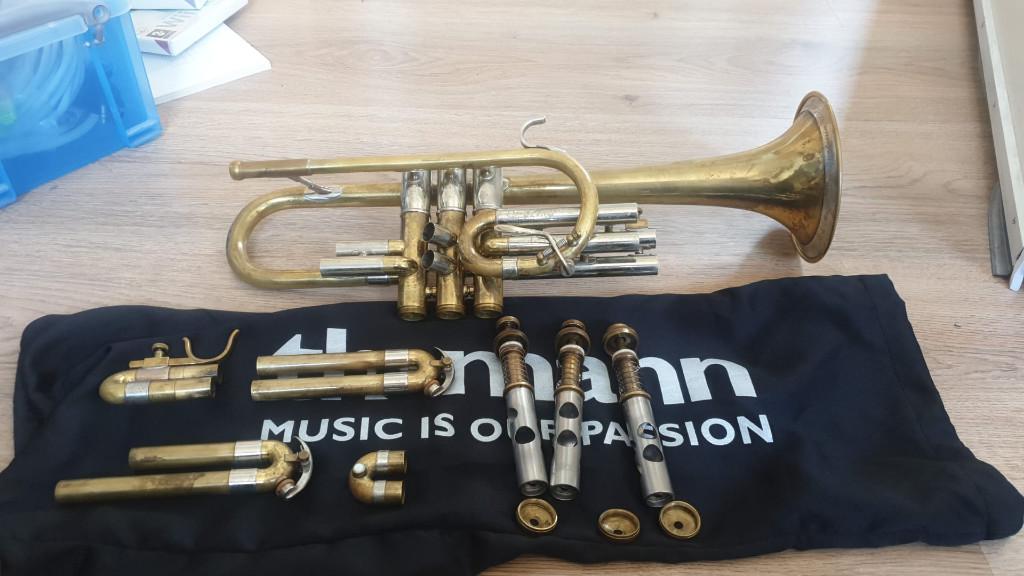 Olds Super Cornet, Muziek en Instrumenten, Ophalen of Verzenden, Gebruikt, Overige typen