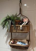 Riviera Maison rattan hang mandje, Ophalen, Zo goed als nieuw, Rond, Riet