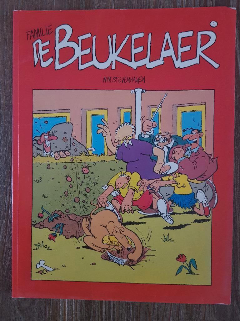 Familie de Beukelaer - Wim Stevenhagen, Eén stripboek, Ophalen of Verzenden, Zo goed als nieuw, Wim Stevenhagen