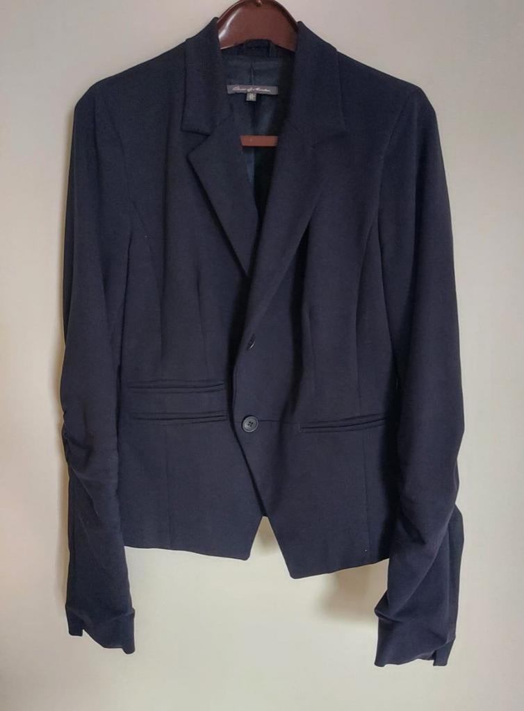 * Rozes of Avalon blazer jasje donkerblauw mt.44(XL), Blauw, Maat 42/44 (L), Ophalen of Verzenden, Zo goed als nieuw