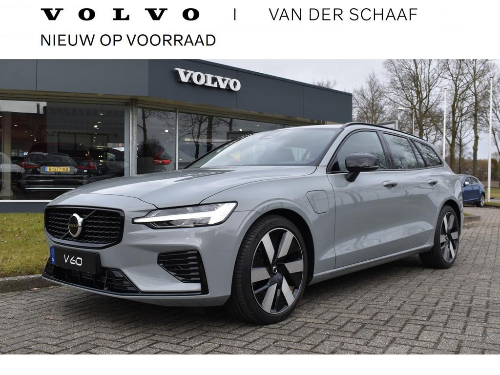 Volvo V60 T8 AWD 455PK Plug-in Hybrid Plus Perform. Ed. Dark, Auto's, Automaat, Zwart, 4 cilinders, 455 pk