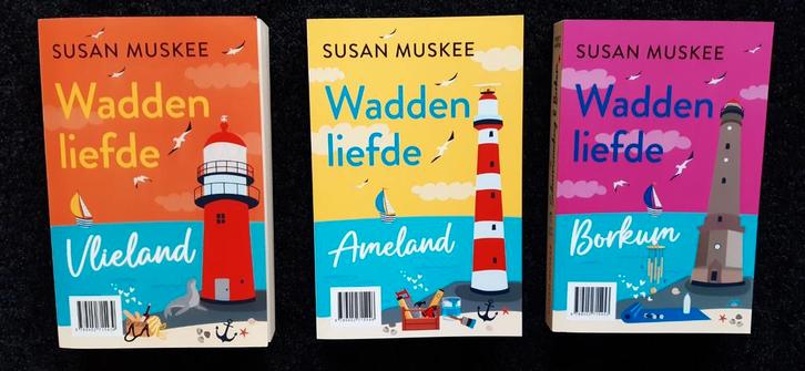 Waddenliefde serie - Susan Muskee, Boeken, Romans, Zo goed als nieuw, Nederland, Ophalen