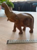 Houten olifant - 15 cm lang, Ophalen of Verzenden