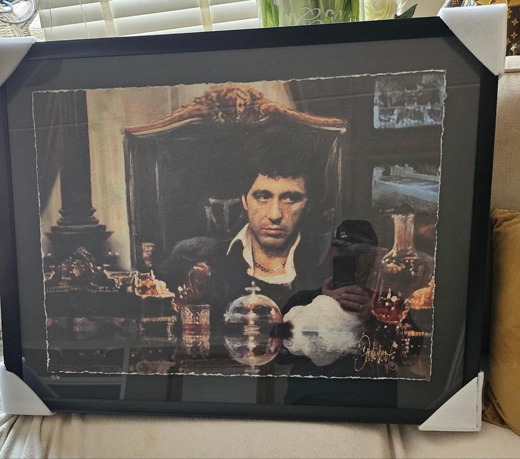 Zeefdruk Peter Donkervoort, Ophalen of Verzenden, Vrijstaande haard, Elektrische haard