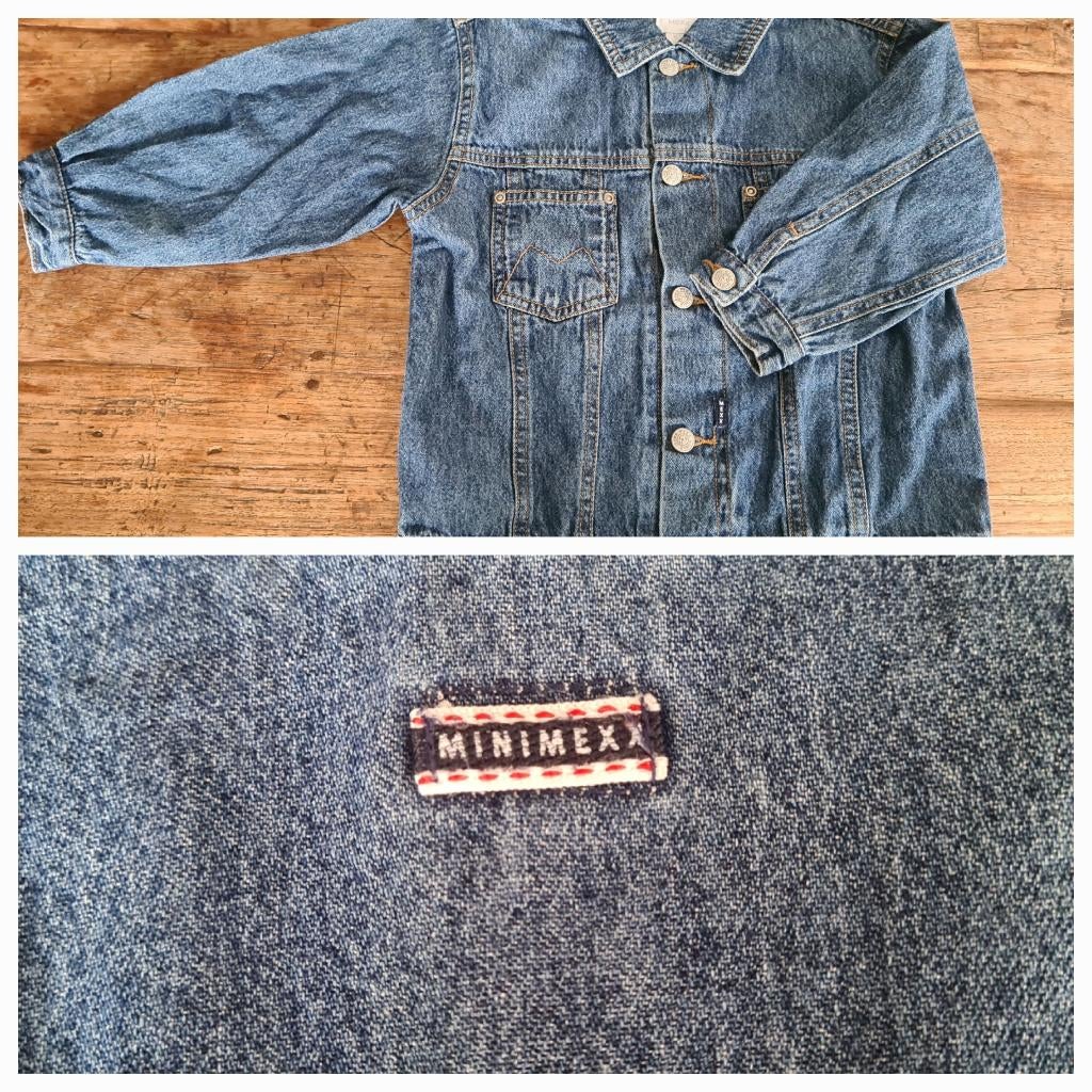 Baby Mini Mexx spijkerjasje maat 92, Kinderen en Baby's, Meisje, Ophalen of Verzenden, Zo goed als nieuw, Mini Mexx