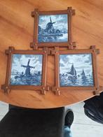 Delfts blauwe tegeltableaus met molens en schepen, Ophalen
