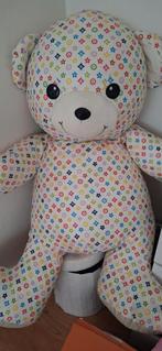 Grote knuffelbeer - 100 cm - Kleurrijk patroon, Ophalen