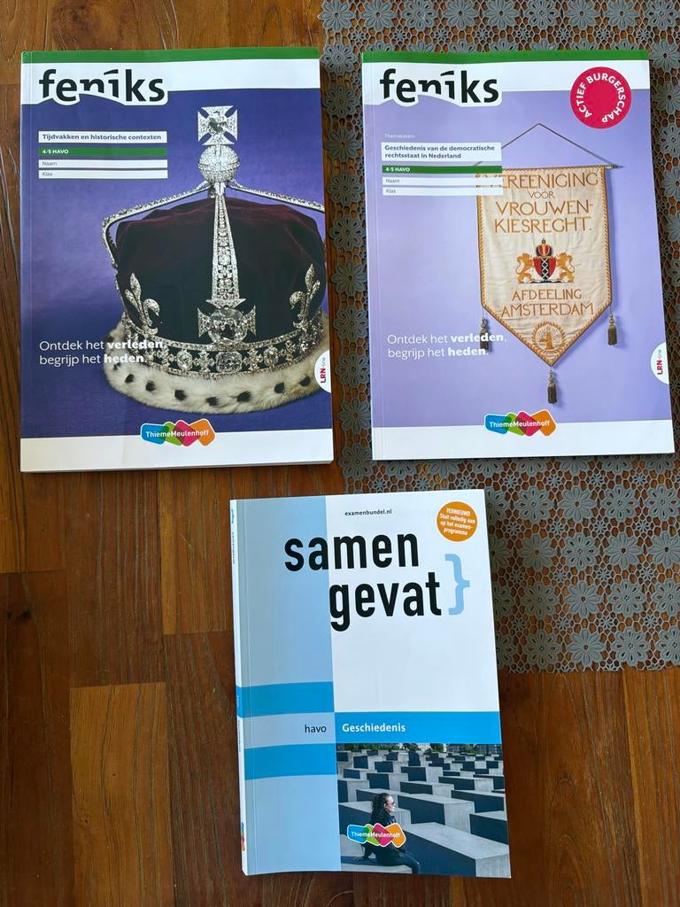 Schoolboeken HAVO: Geschiedenis, Biologie, Engels (diverse), Boeken, Ophalen, Zo goed als nieuw, HAVO, Overige vakken