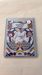 Topps card zinedine zidane madrid, Ophalen of Verzenden, Zo goed als nieuw, Plaatje