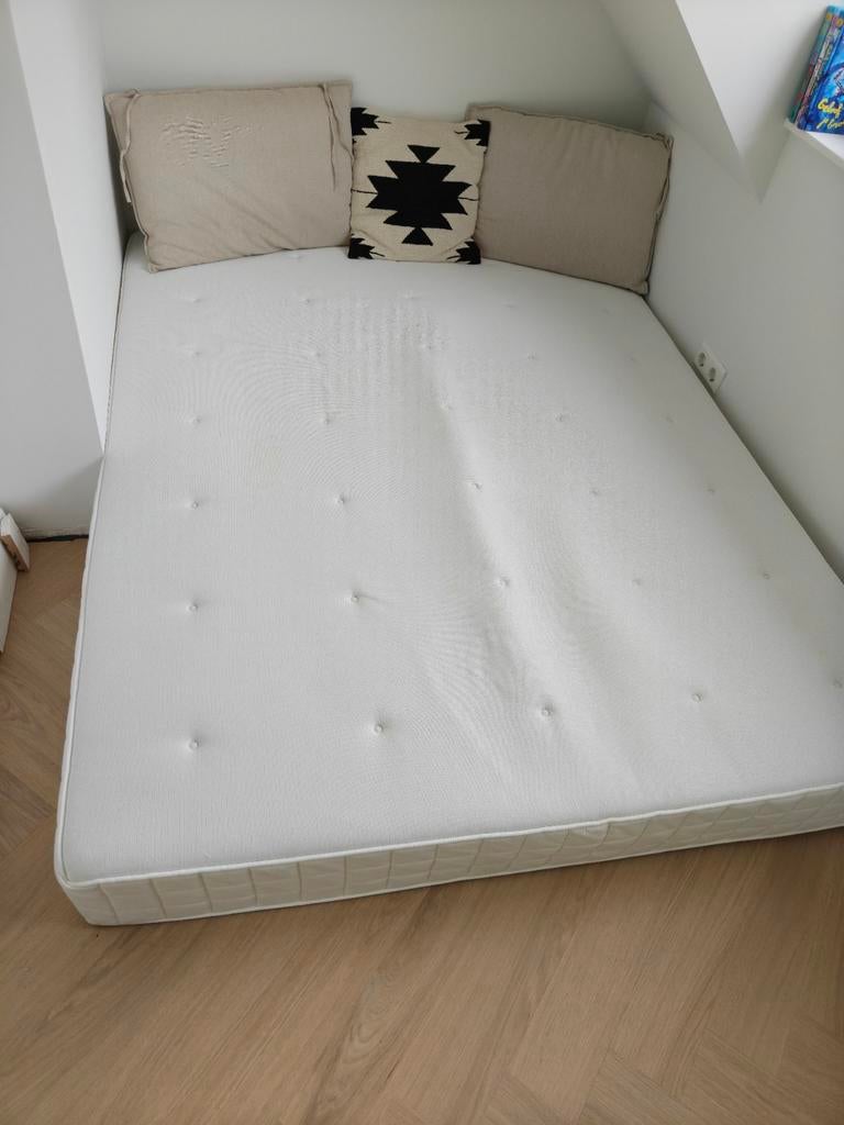 IKEA HYLLESTAD matras 160x200 cm, Huis en Inrichting, Slaapkamer | Matrassen en Bedbodems, Gebruikt, Tweepersoons, Matras, 200 cm