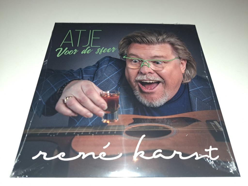 7" René Karst : Atje voor de sfeer ( Record store day '26 ), Verzenden, Nieuw in verpakking, Overige formaten, Levenslied of Smartlap