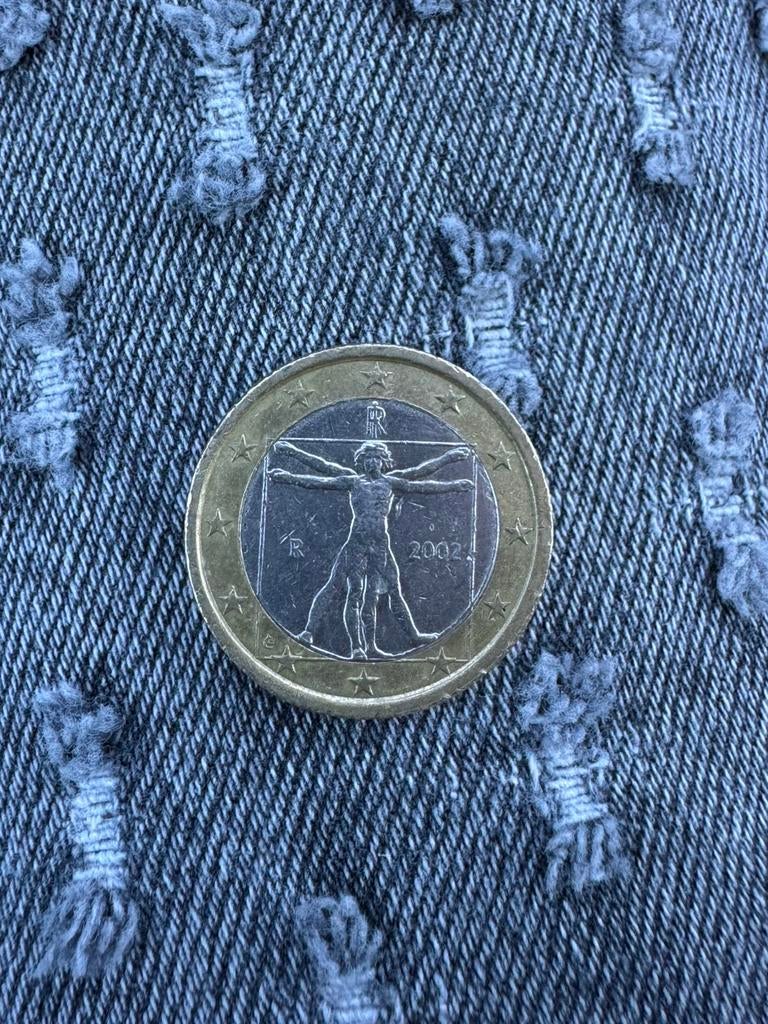 1 euro italiaans 2002, Ophalen of Verzenden, 2 euro