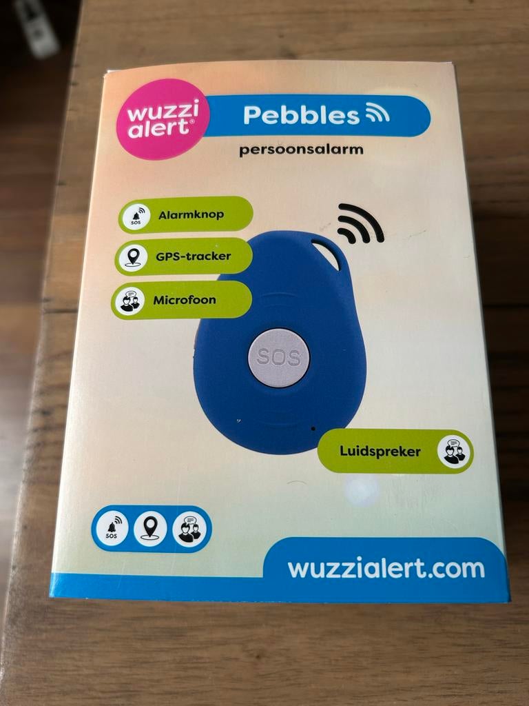 Wuzzi Alert Pebbles persoonsalarm nieuw en ongebruikt, Diversen, Verpleegmiddelen, Ophalen of Verzenden, Nieuw