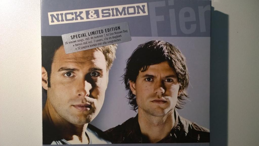 Nick & Simon - Fier (CD + DVD), Cd's en Dvd's, Cd's | Nederlandstalig, Zo goed als nieuw, Pop, Ophalen of Verzenden