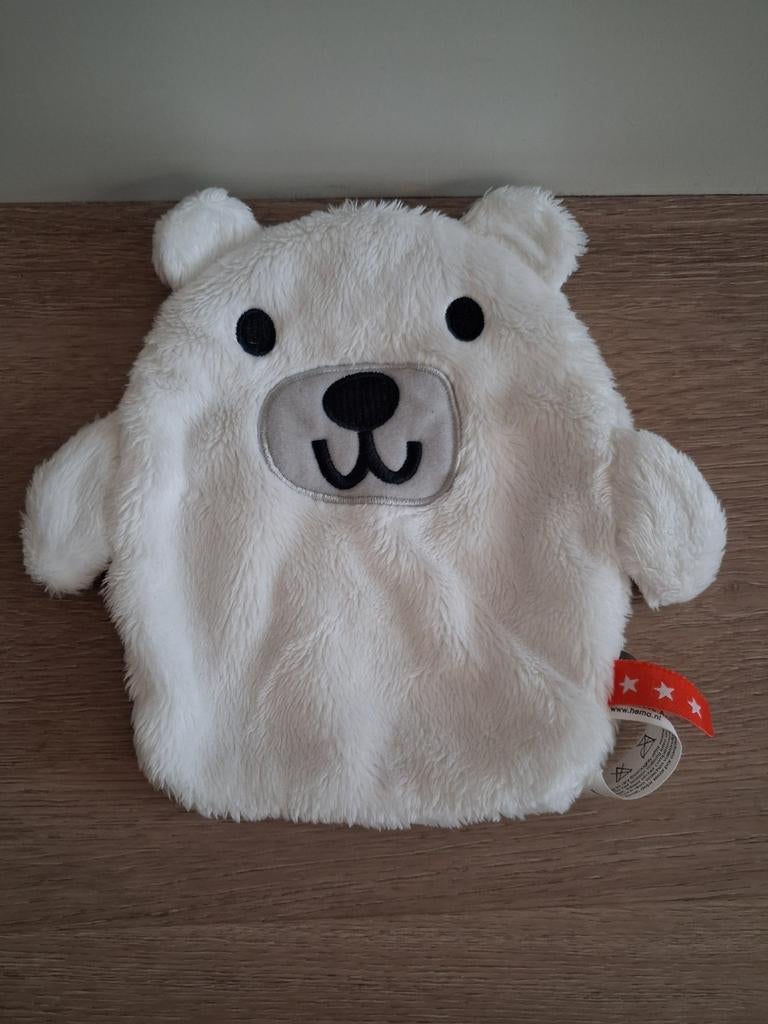 Knuffeldoekje ijsbeer Hema doekje wit L526, Ophalen of Verzenden, Zo goed als nieuw, Konijn