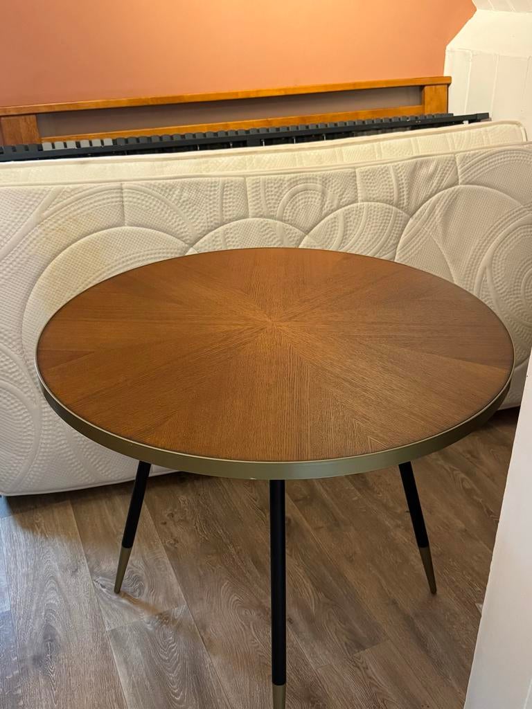 Ronde tafel By Fonq, Gebruikt, Rond, Drie personen, Overige houtsoorten