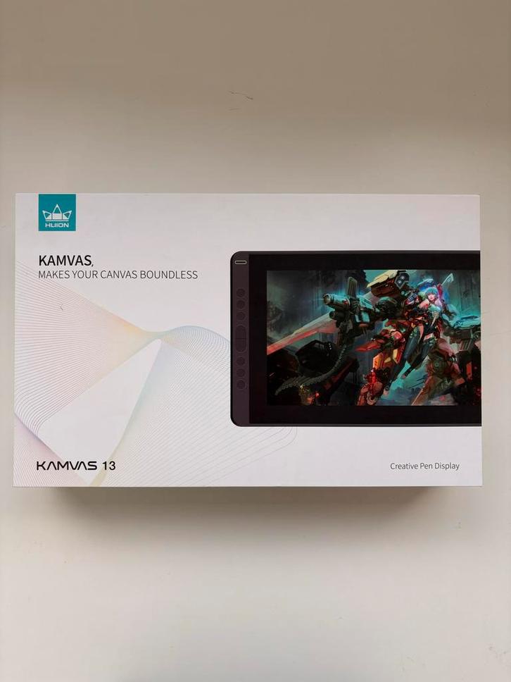 Huion Kamvas 13 Pen Display Tekentablet, Computers en Software, Tekentablets, Zo goed als nieuw, Bedraad, Ophalen of Verzenden