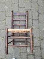 Houten kinderstoel met gevlochten rieten zitting, Huis en Inrichting, Ophalen, Hout