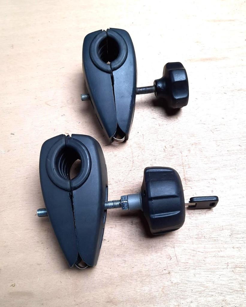 Twinny Load frameklem - klem frame fiets fietsendrager, Ophalen of Verzenden, Zo goed als nieuw, Fietsendrager-accessoire, Elektrische fiets