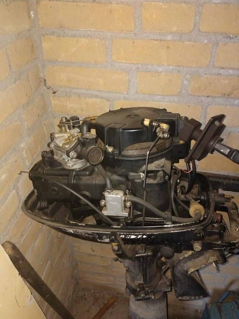 Mercurykortstaart 6 pk, Ophalen of Verzenden, Gebruikt, Motor en Techniek, Zeilboot of Motorboot