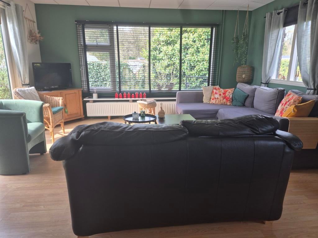 TE HUUR 2 mooie chalets in Vierhouten op de Veluwe, 5 personen, In bos, 2 slaapkamers, Gelderland en Veluwe