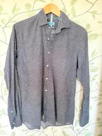 British Indigo blauw overhemd maat 40, Blauw, Zo goed als nieuw, British Indigo, Halswijdte 39/40 (M)