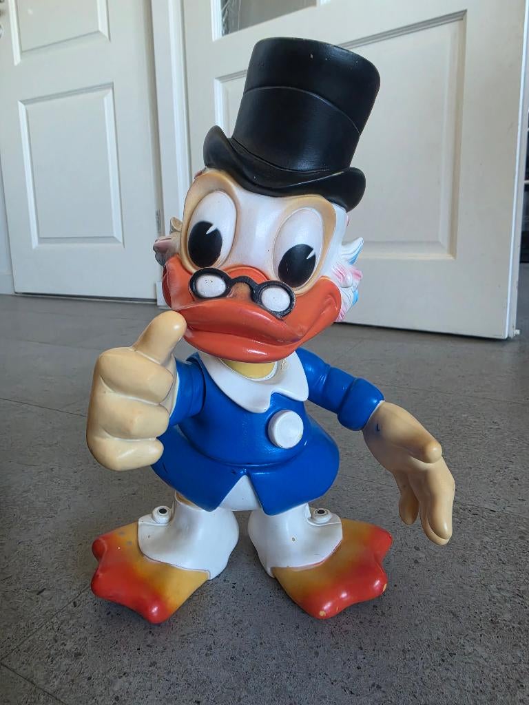 Oom Dagobert Duck Scrooge Mac Duck, Ophalen of Verzenden, Overige figuren, Gebruikt, Beeldje of Figuurtje