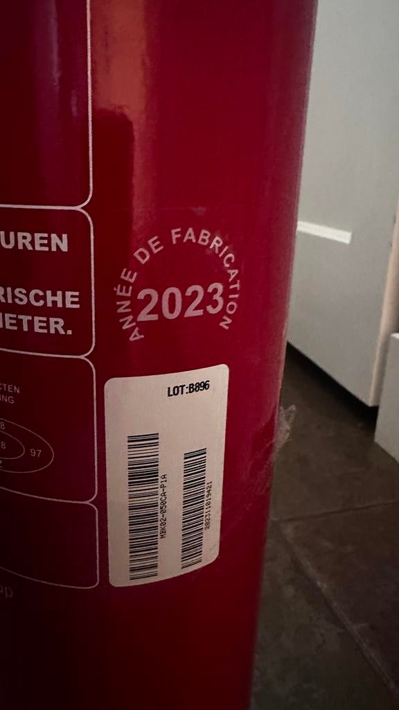 4x Brandblusser CO2 5KG - Zo goed als nieuw, Ophalen, Zo goed als nieuw, Brandblusser