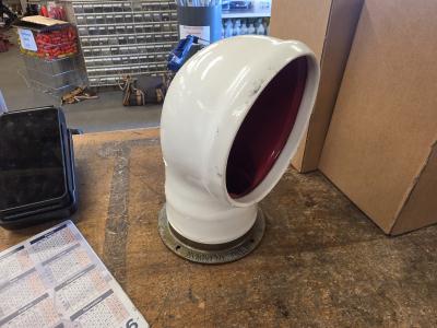 Luchthapper kunststof met messing voet, Watersport en Boten, Bootonderdelen, Niet ingevuld, Gebruikt, Niet ingevuld, Niet ingevuld