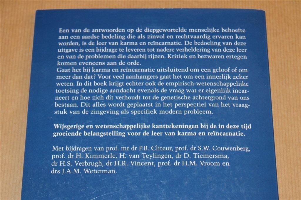 Karma, Reïncarnatie en de Roep om Zingeving, Boeken, Ophalen of Verzenden, Gelezen, Overige onderwerpen, Achtergrond en Informatie