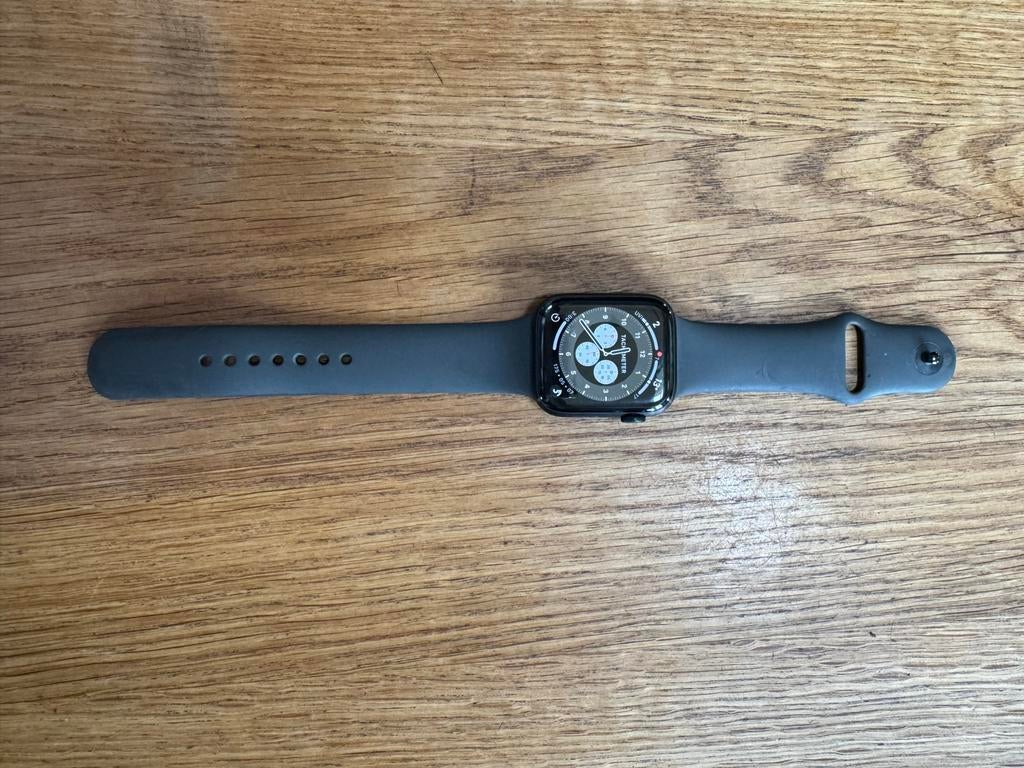 Apple Watch Series 6 Titanium 44mm M/L band, Ophalen of Verzenden, Gebruikt