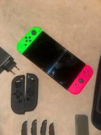 Nintendo Switch bundel met games en accessoires, Ophalen, Switch Original, Met 3 controllers of meer, Gebruikt