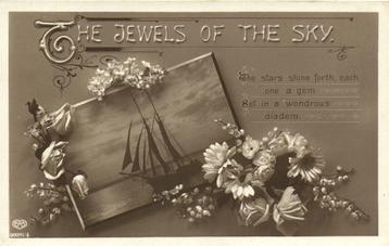 The Jewels of the Sky - bloemen schilderijtje - ongelopen