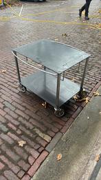 Bijzettafel op vier zwenkwieltjes, Doe-het-zelf en Verbouw, Transportwagens, Ophalen, Gebruikt, Transportkar