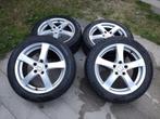 Winterbanden op velg 235/45R17, Auto-onderdelen, Banden en Velgen, Ophalen, Banden en Velgen, 17 inch, Winterbanden