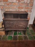Antieke Jotul houtkachel, Ophalen, Gebruikt, Houtkachel, Vrijstaand