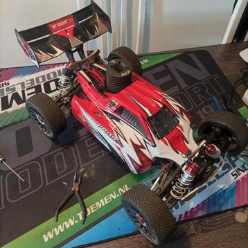 1:8 RC nitro buggy Carson Virus Force 36 motor handstarter beschikbaar voor biedingen