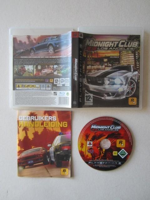PS3 * Midnight Club 3 L.A. * Playstation 3, Spelcomputers en Games, Games | Sony PlayStation 3, Zo goed als nieuw, Racen en Vliegen