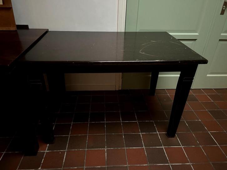 Tafels afkomstig uit cafe, Huis en Inrichting, Tafels | Eettafels, Gebruikt, 50 tot 100 cm, 100 tot 150 cm, Vier personen, Rechthoekig